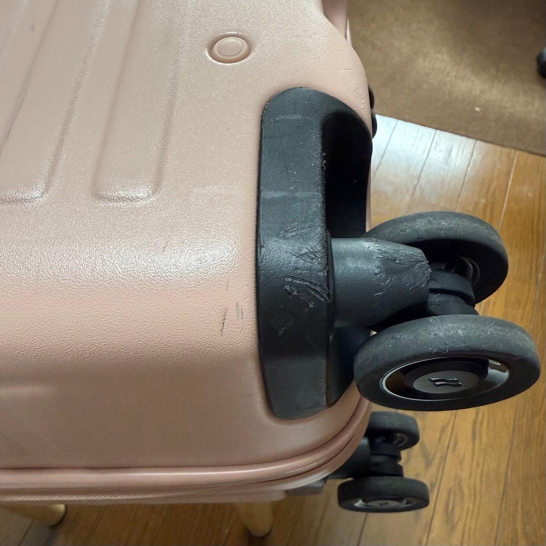 LOJEL ロジェール キューボ スーツケース CUBO 全面開き　ローズピンク