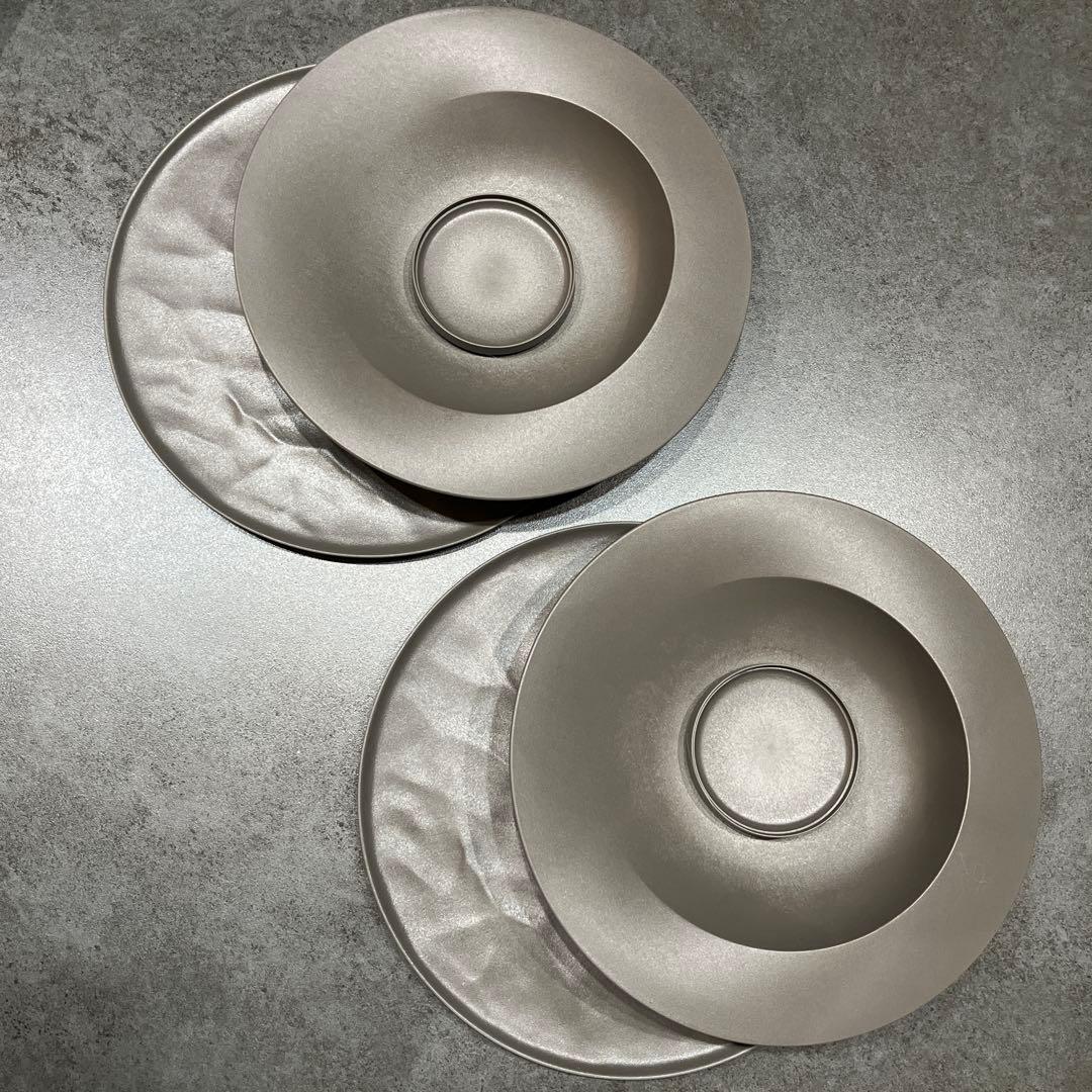 ARAS グレー 食器セット　未使用品　エイラス