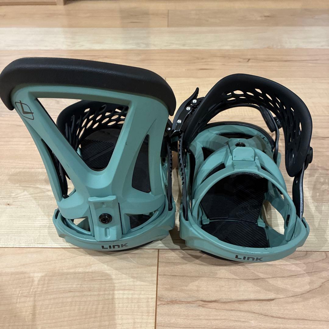 「美品」 LINK リンク スノーボード ビンディング GRD-2 サイズM