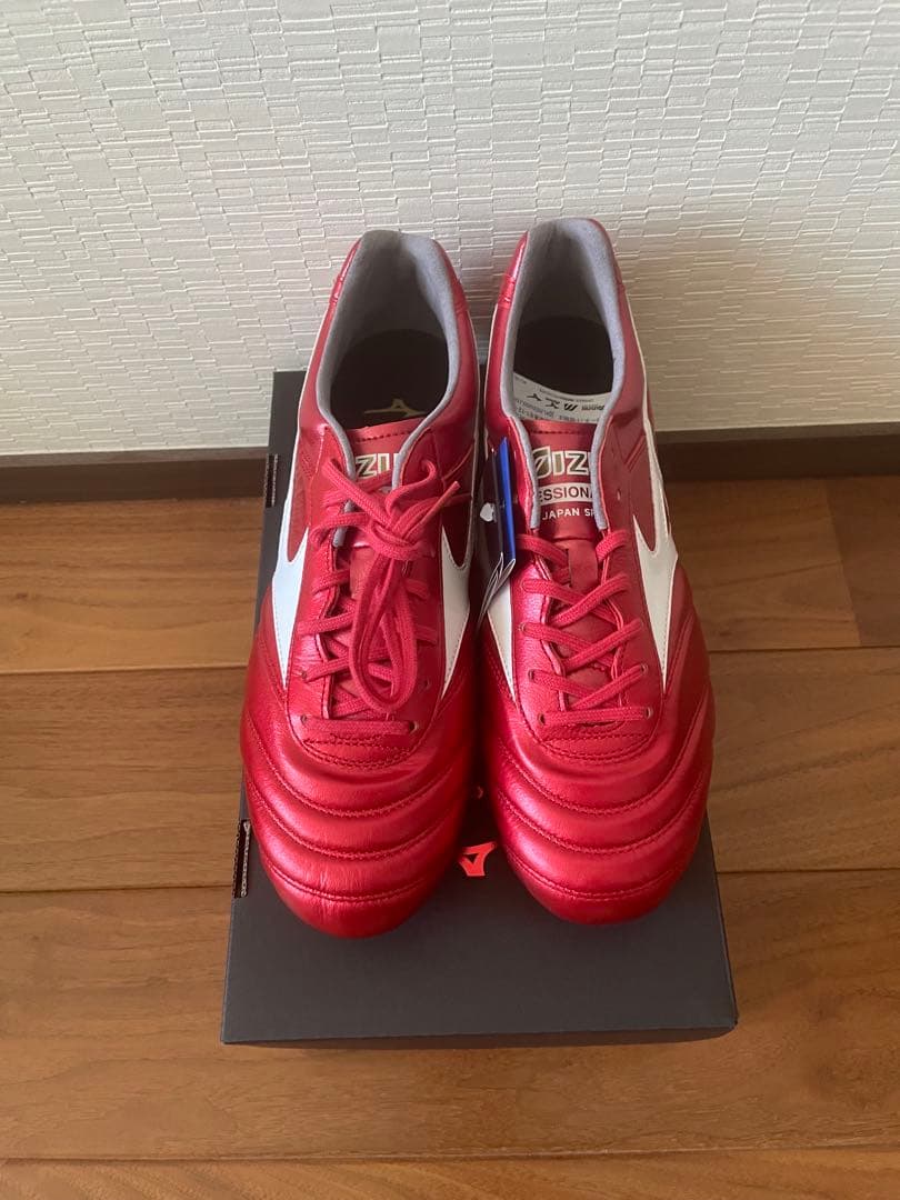 MIZUNO モレリア2Japan Ruby red 40周年記念モデル