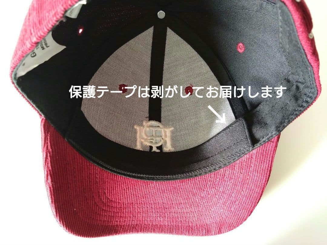 アパルトモン☆グッドグリーフ☆コーデュロイキャップ☆ボルドー