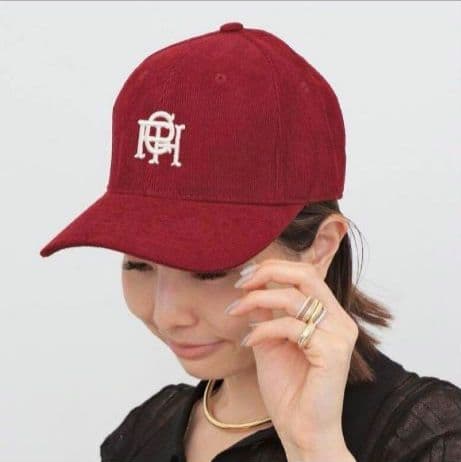 アパルトモン☆グッドグリーフ☆コーデュロイキャップ☆ボルドー