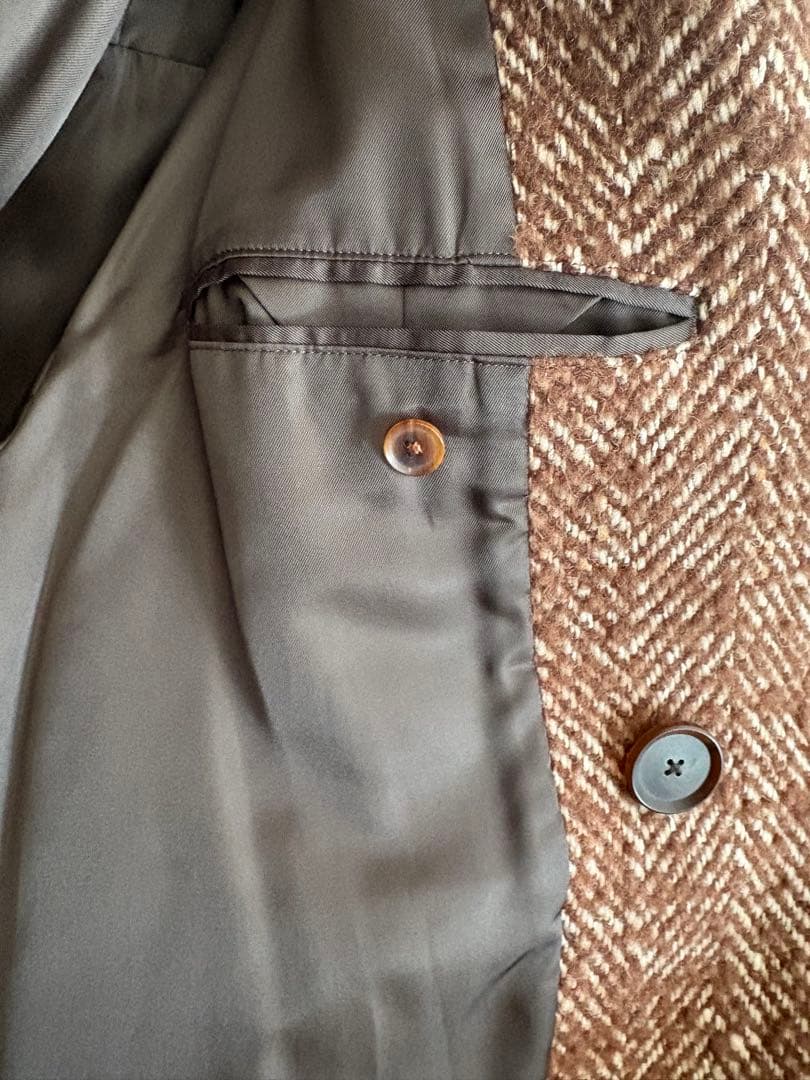 AURALEE ツイードロングコート