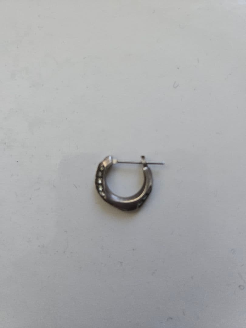 Crockery Pierce w/dia ピアス（左耳用）