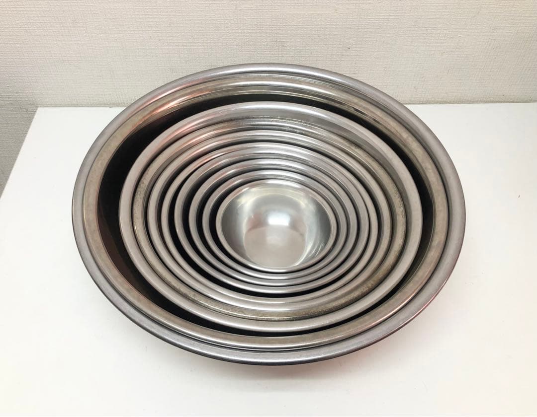 ステンレスボウル 10点セット