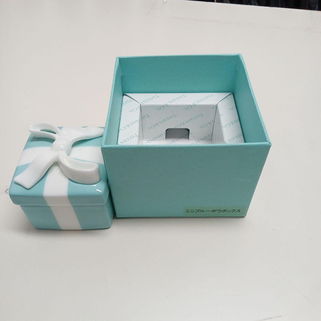 ティファニー　ミニブルーボックス小物入れ