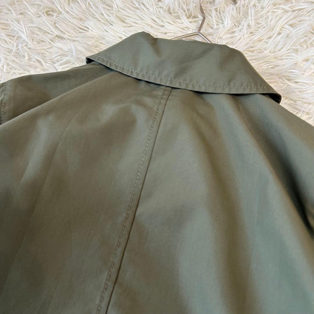 極美品　マッキントッシュフィロソフィ　ステンカラーショートスプリングコート