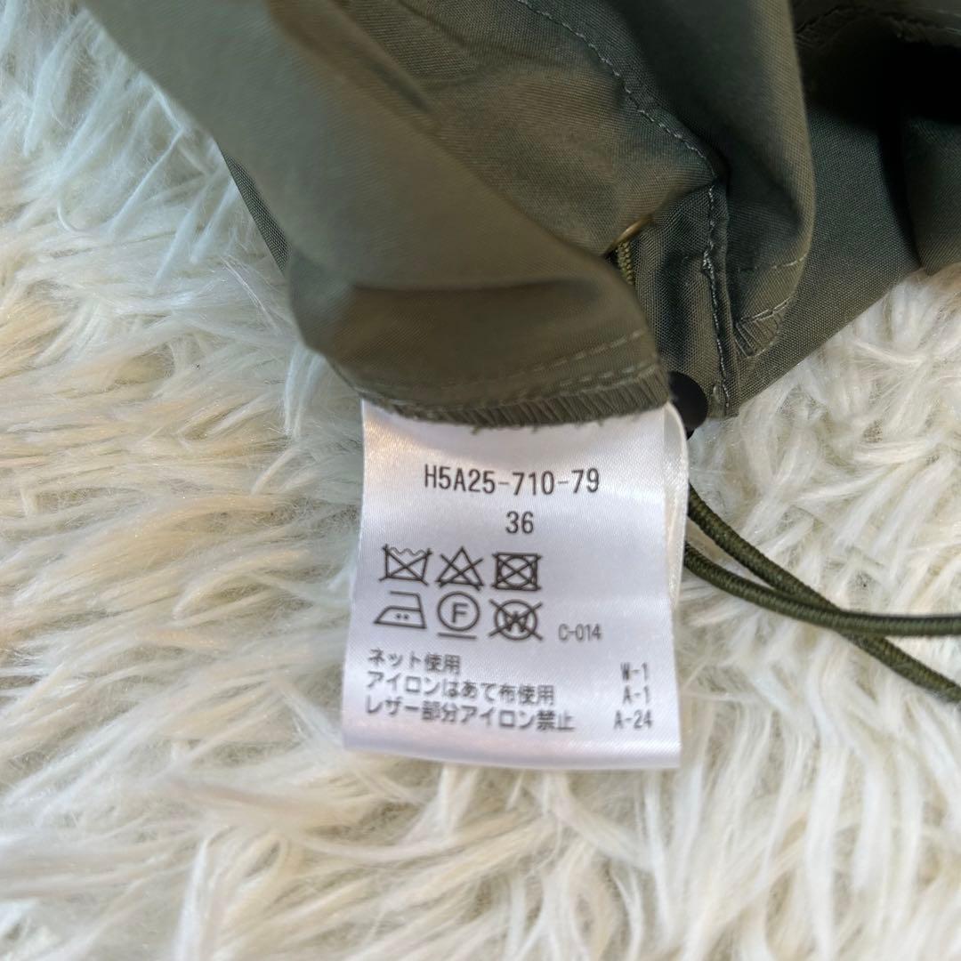 極美品　マッキントッシュフィロソフィ　ステンカラーショートスプリングコート