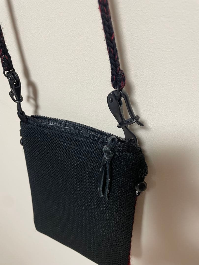 undercover 09aw EARMUFF グラデーション　ニット　ポーチ