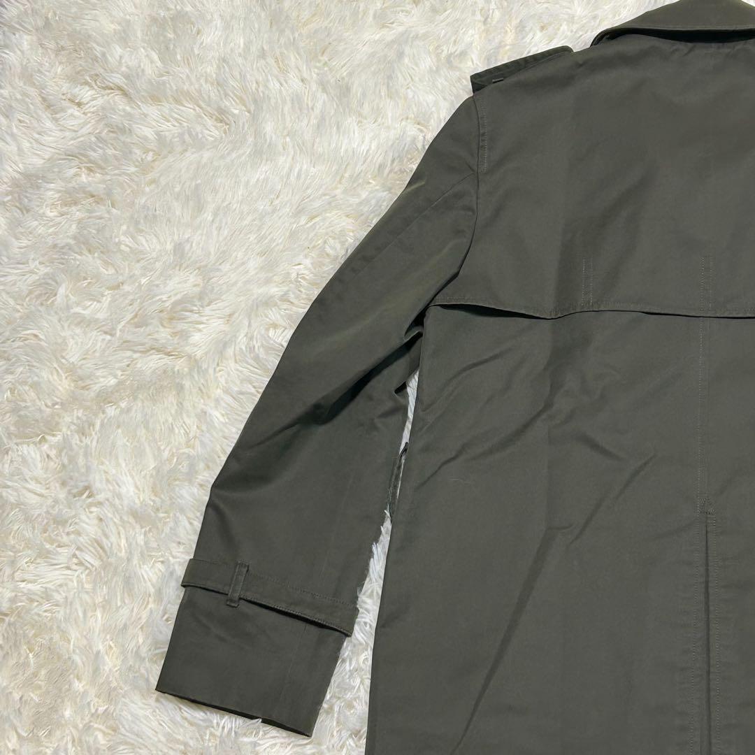 極美品　アクアスキュータム　ロンドン　ハウスチェック　トレンチコート　ライナー