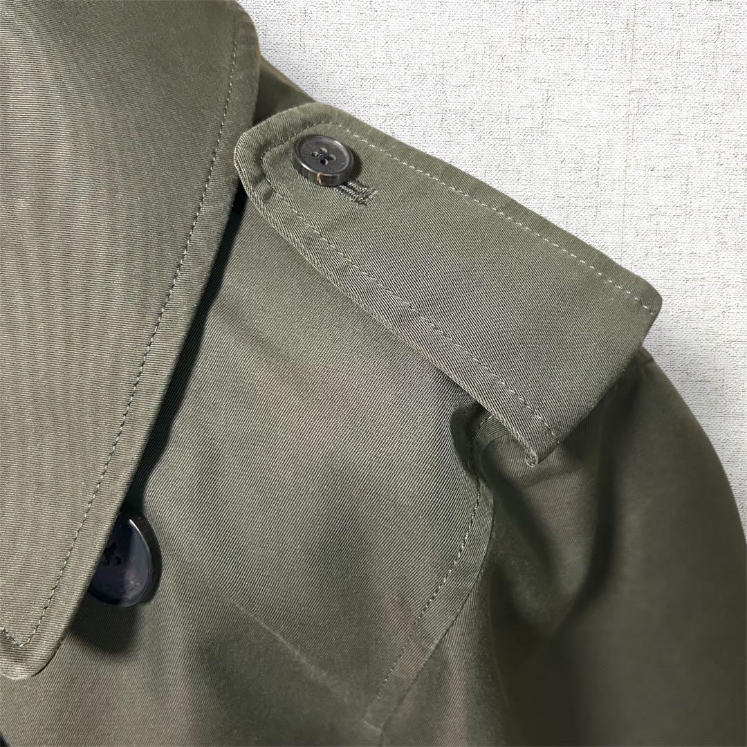 極美品　アクアスキュータム　ロンドン　ハウスチェック　トレンチコート　ライナー