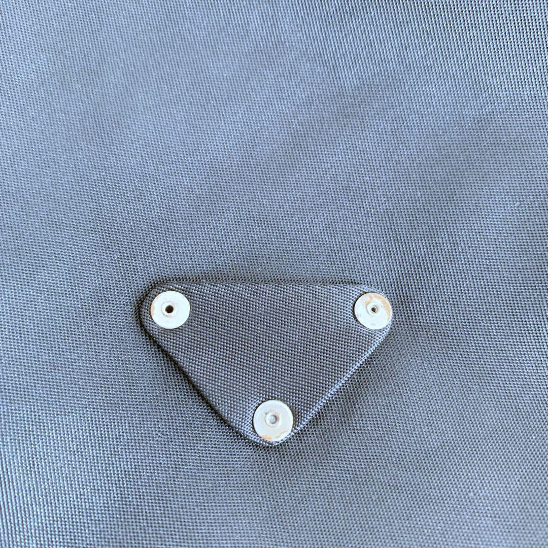 美品 PRADA プラダ 巾着 アクセサリーポーチ ナイロン ブラック