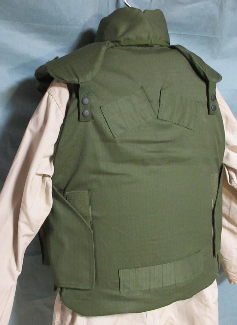 想定：陸上自衛隊試製防弾チョッキ1型ＯＤ（軽量レプリカ、Ｖ／Ｃリップストップ）