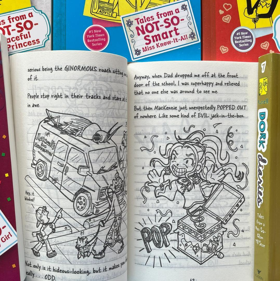 Dork Diaries　絵本18冊　公式音源　マイヤペン非対応