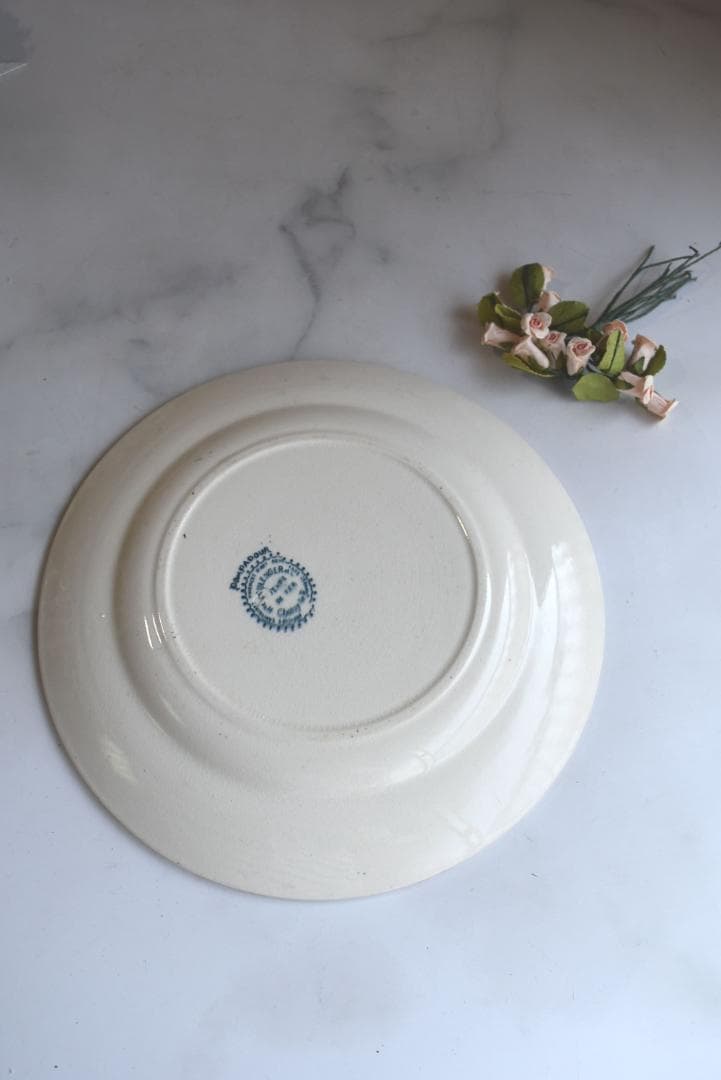 美品ショワジー・ル・ロワ　ポンパドール平皿　フランスアンティーク