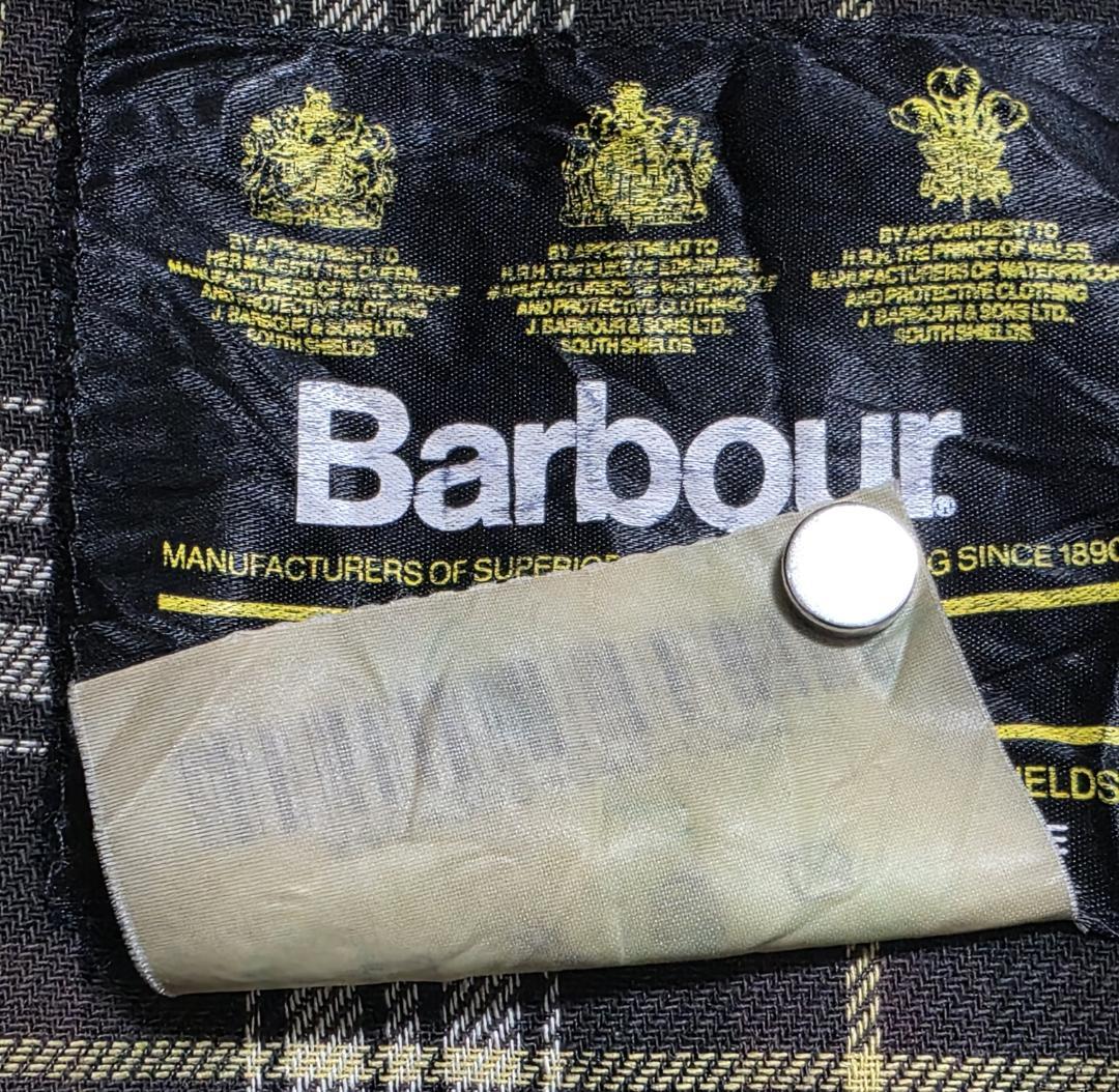 Barbour BORDER ボーダー 90s 44 セージ リワックス済！