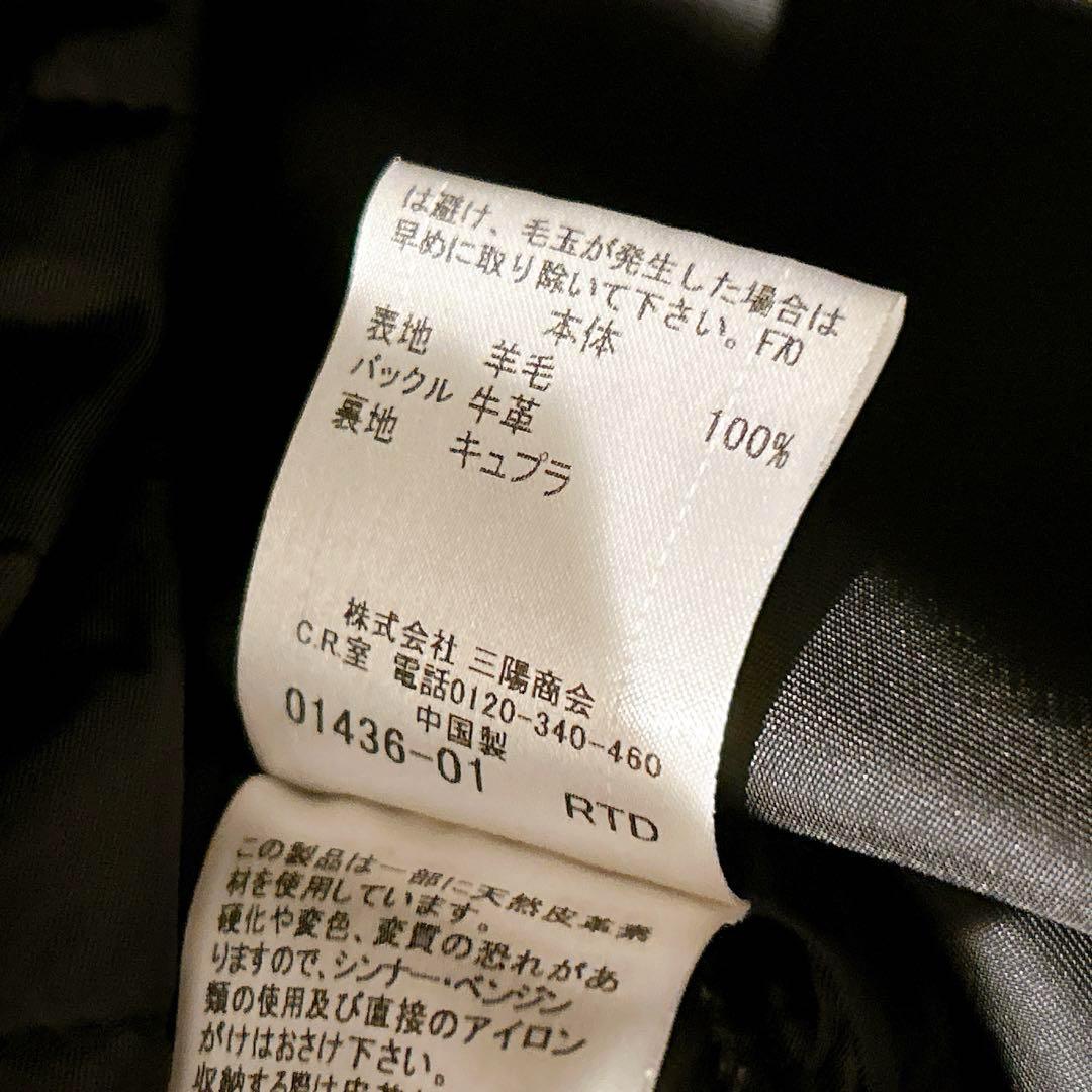 新品同様✨　バーバリー　ブラックレーベル　M トレンチ　コート　ヘリンボーン