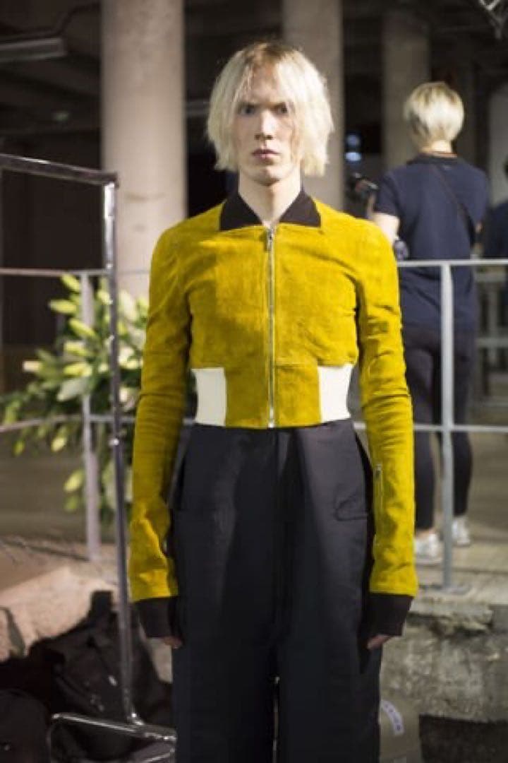 Rick Owens 17ss WALRUS レザークロップドジャケット