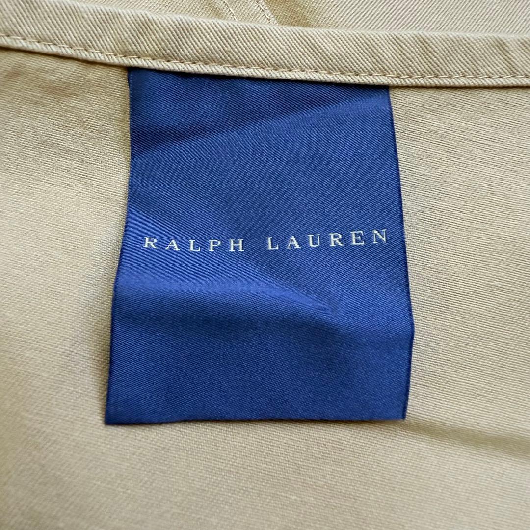 未使用 RALPH LAUREN  ラルフローレン エプロン ベージュ