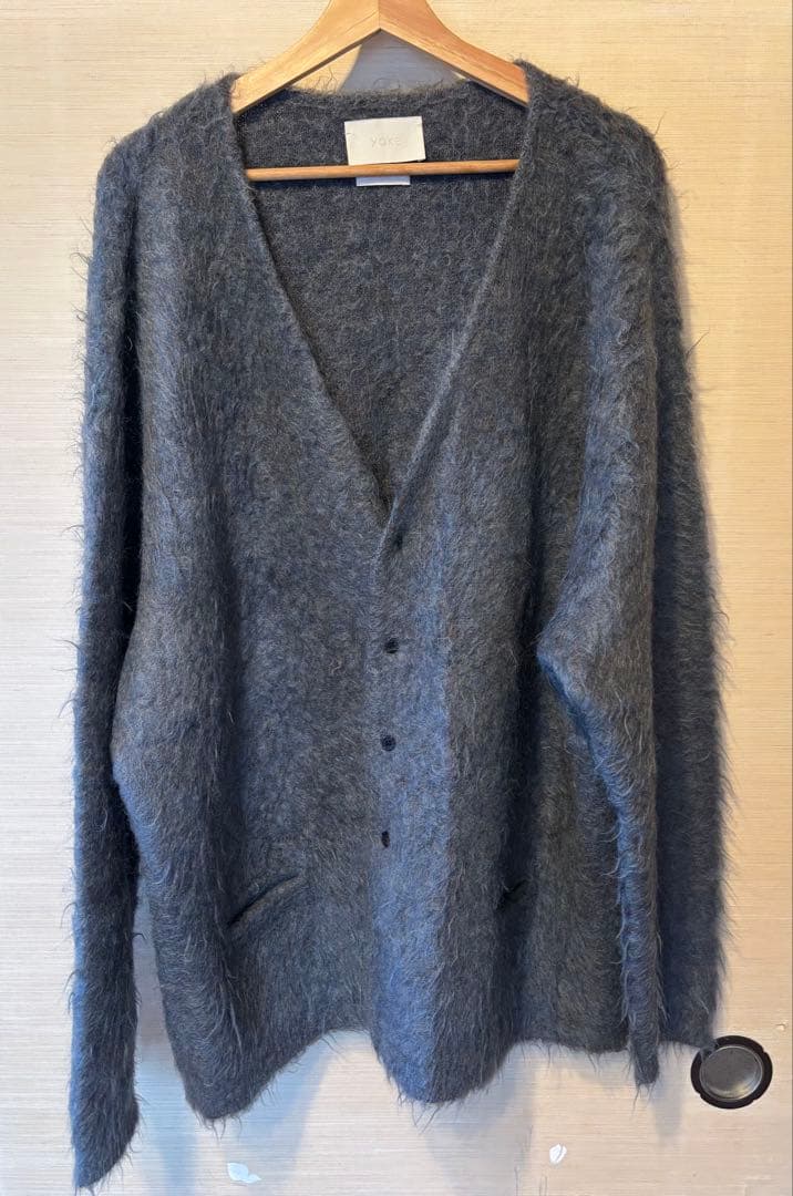【美品】YOKE ヨーク LOOSED MOHAIR CARDIGAN