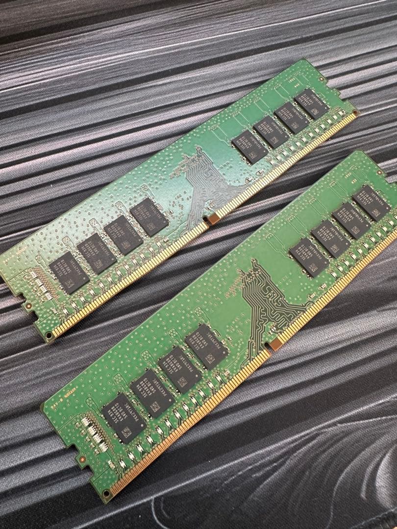 Samsung DDR4 16GB メモリ 2666MHz 2枚セット