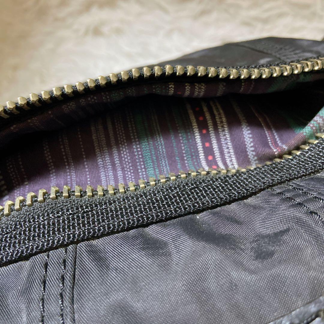 もも ⭐️ディーゼル　トートバッグ　ナイロン　レザー　大容量　A4サイズ