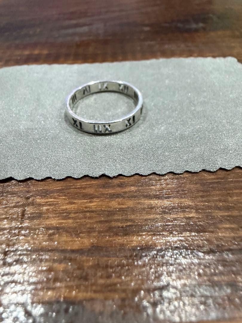 ティファニー　アトラス　オープンリング　シルバー　メンズサイズ　16号