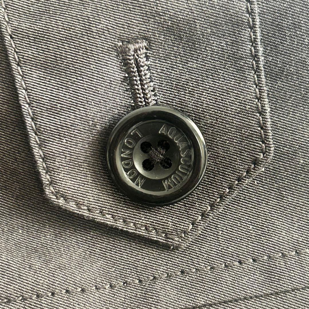 近年モデル アクアスキュータム ステンカラーコート ライナー付 38