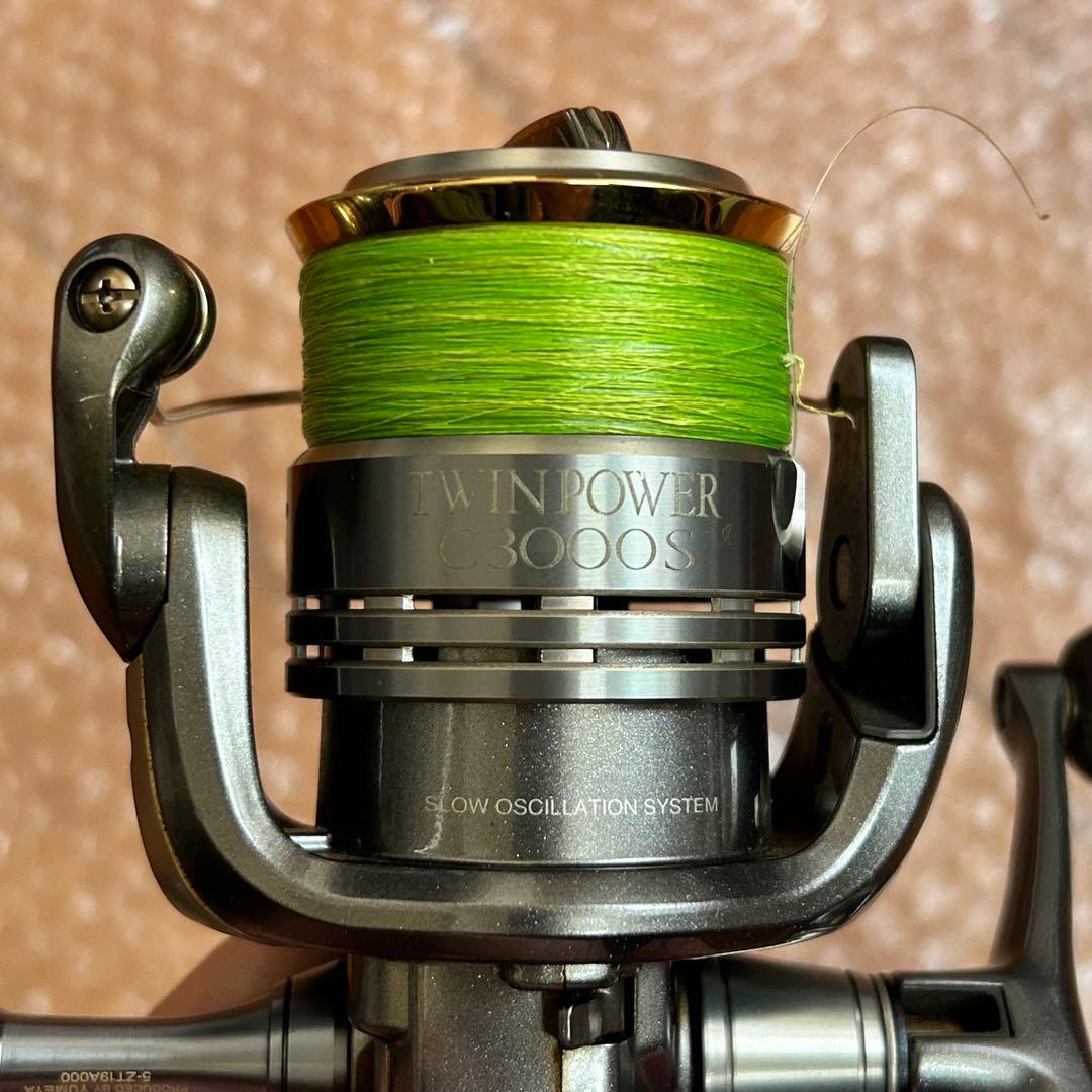 シマノ 08 ツインパワー C3000S 夢屋カスタム