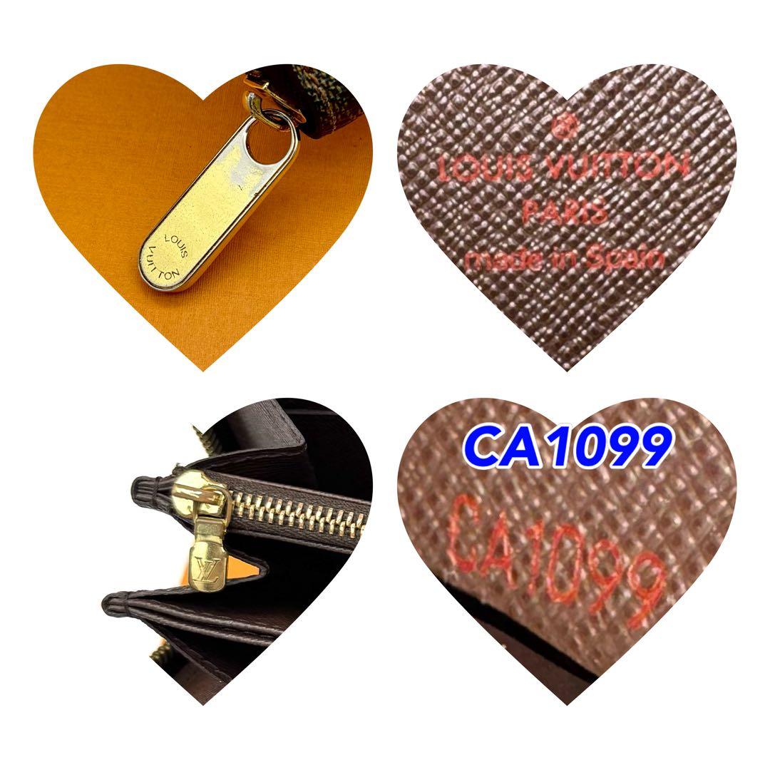 ルイヴィトン ダミエ ジッピーウォレット 長財布