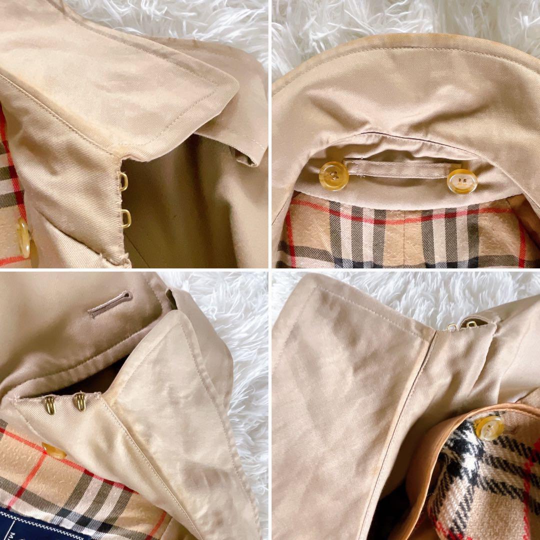 希少✨【バーバリーズ】ライナー付きロングトレンチコート ベージュ ノバチェック