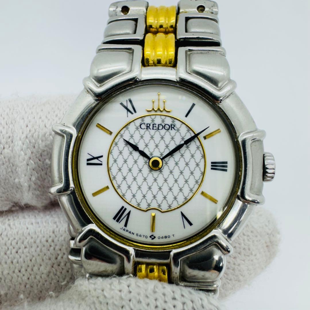 ✨SEIKO✨セイコー✨クレドール✨5A70-0160✨クォーツ✨腕時計✨