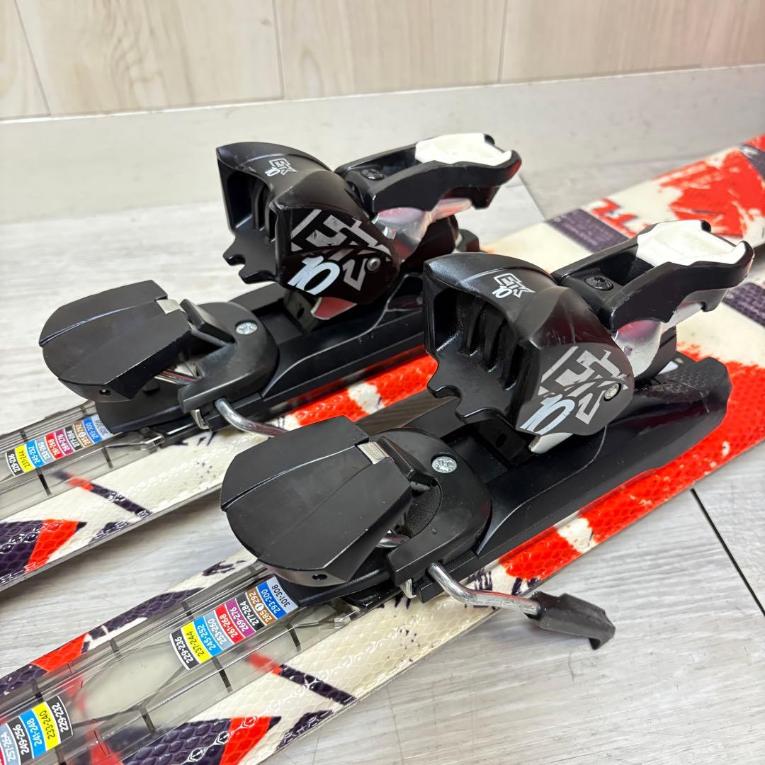 【送料無料】ATOMIC ETL 155cm スキーセット ロッカー　カーボン