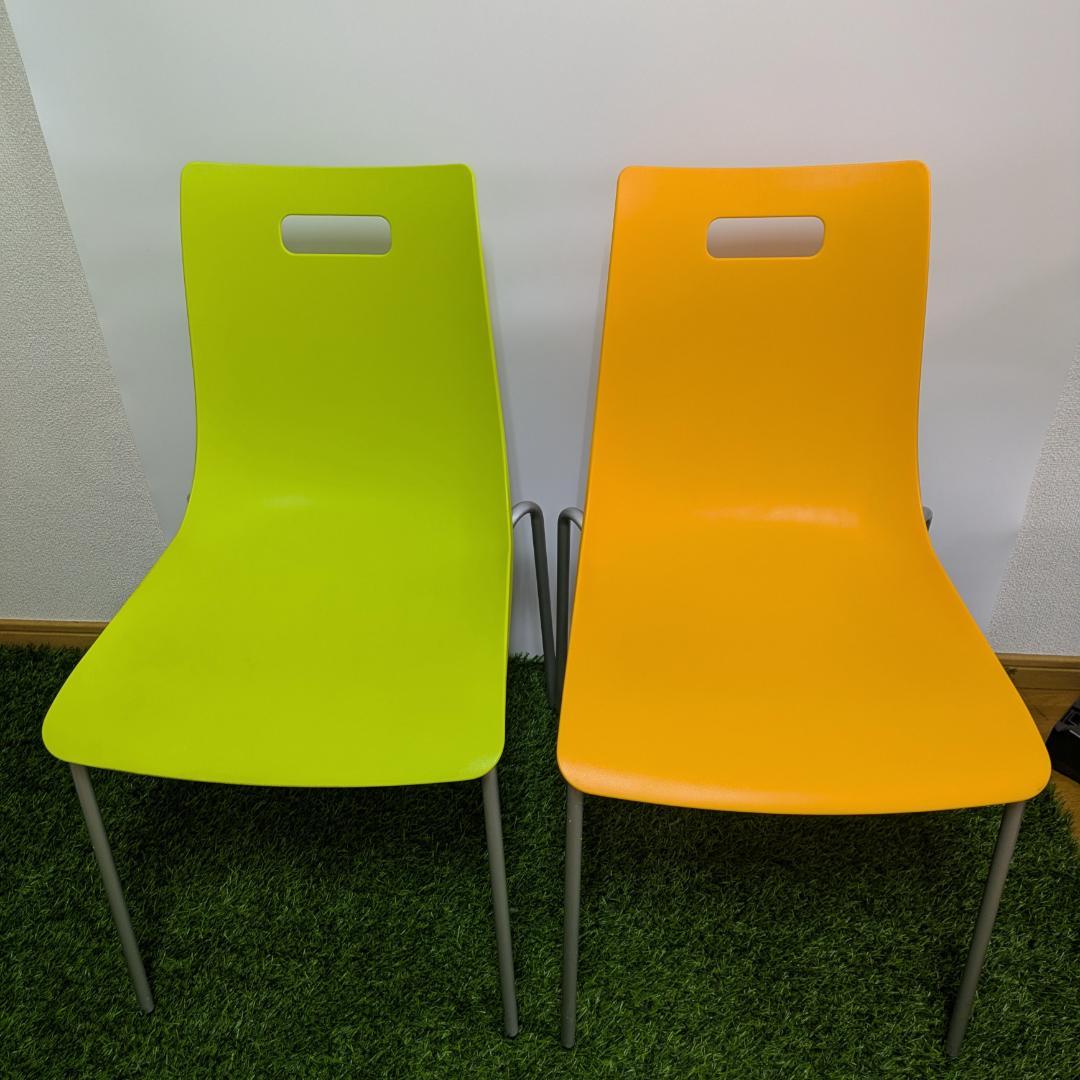 河淳　KAWAJUN　スタッキングチェア　タルダチェア　2脚セット