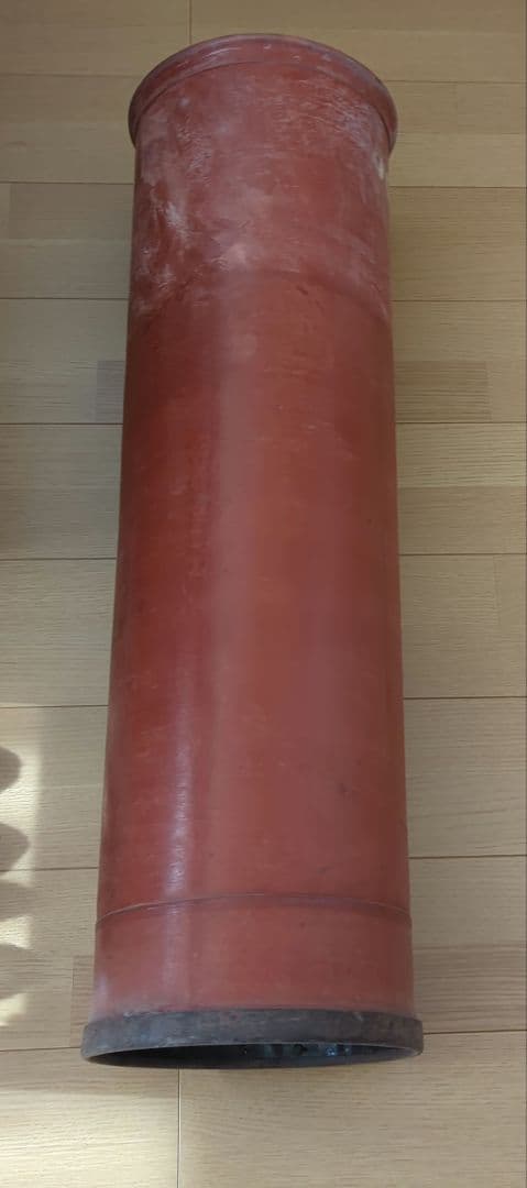 レトロ 生地収納昭和反物シャビー筒状古物モダアンティーク傘立ビンテージクラシック