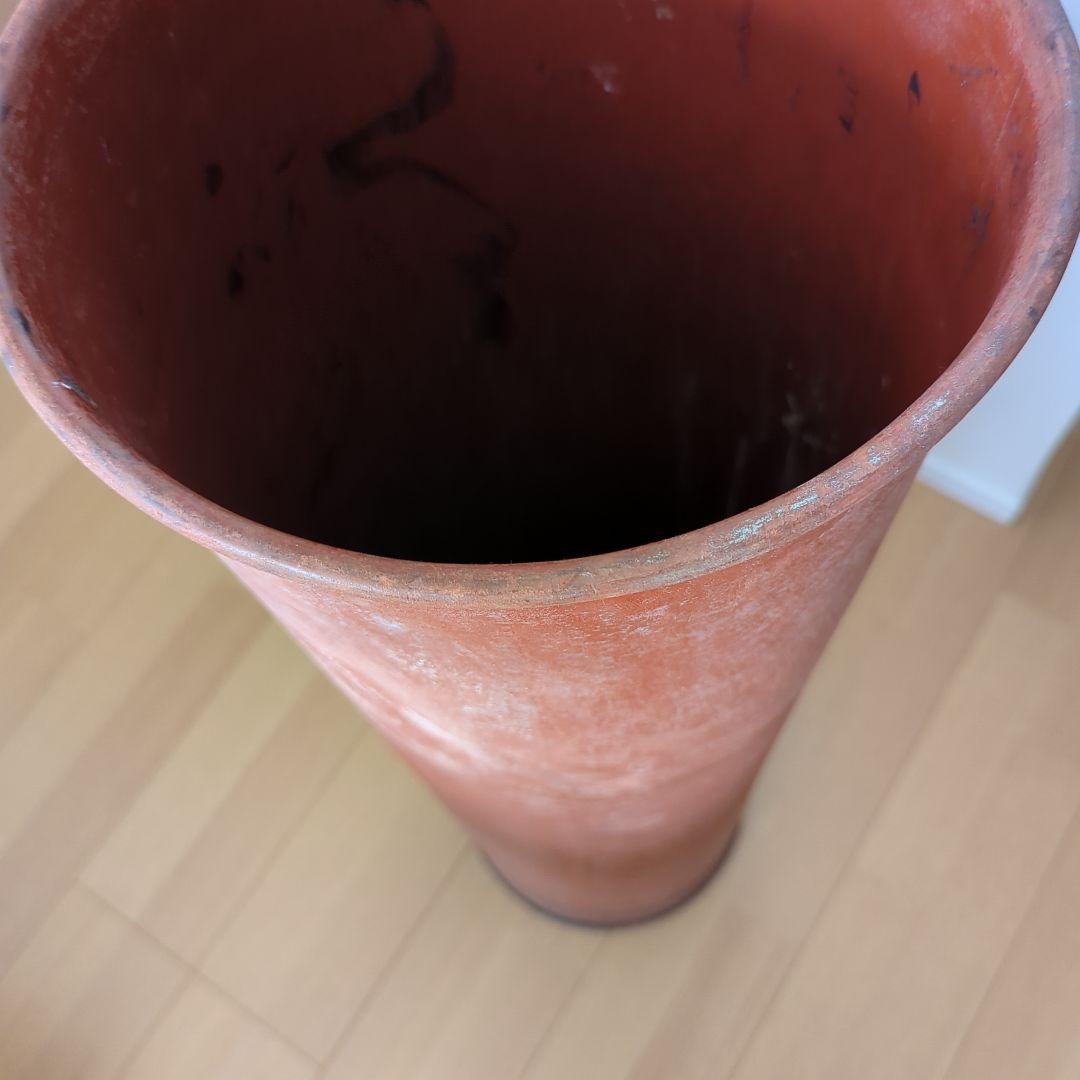 レトロ 生地収納昭和反物シャビー筒状古物モダアンティーク傘立ビンテージクラシック