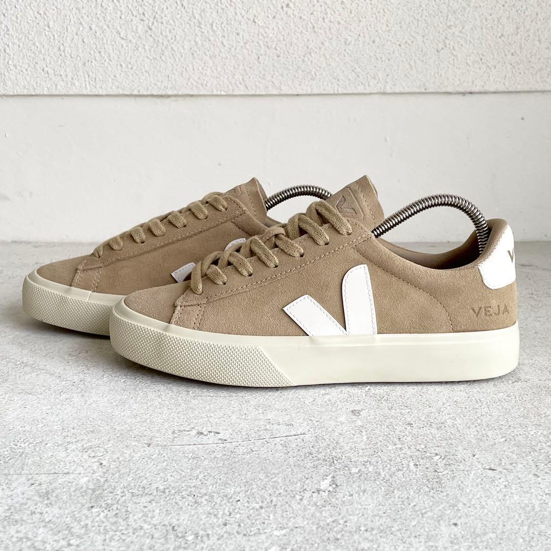 【美品】VEJA Campoヴェジャ カンポー スエードスニーカー 23cm 茶