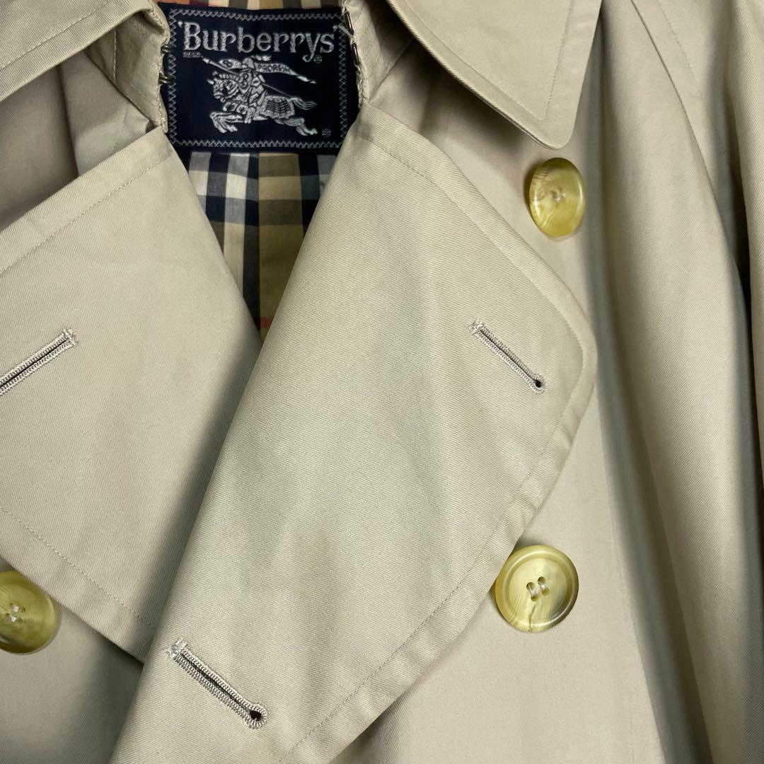 ☆特別価格☆バーバリーロンドン　トレンチコート　裏地ノバチェック総柄　Lサイズ