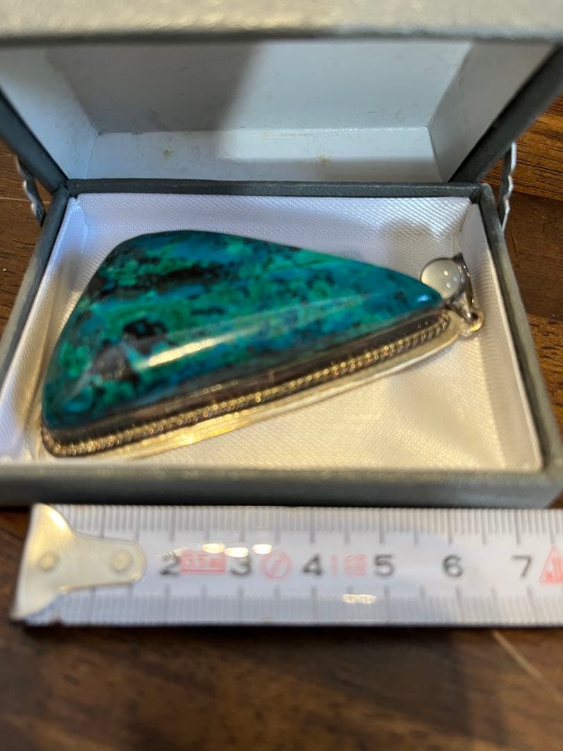 トルコ石　ラピスラズリ　ペンダントトップ　チャームヘッド