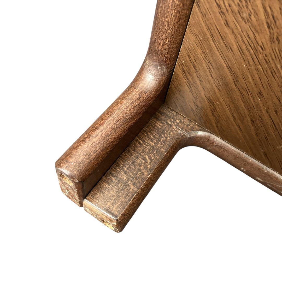 Karimoku カリモク 三角コーナータイプ 電話台 花台 収納棚 ビンテージ