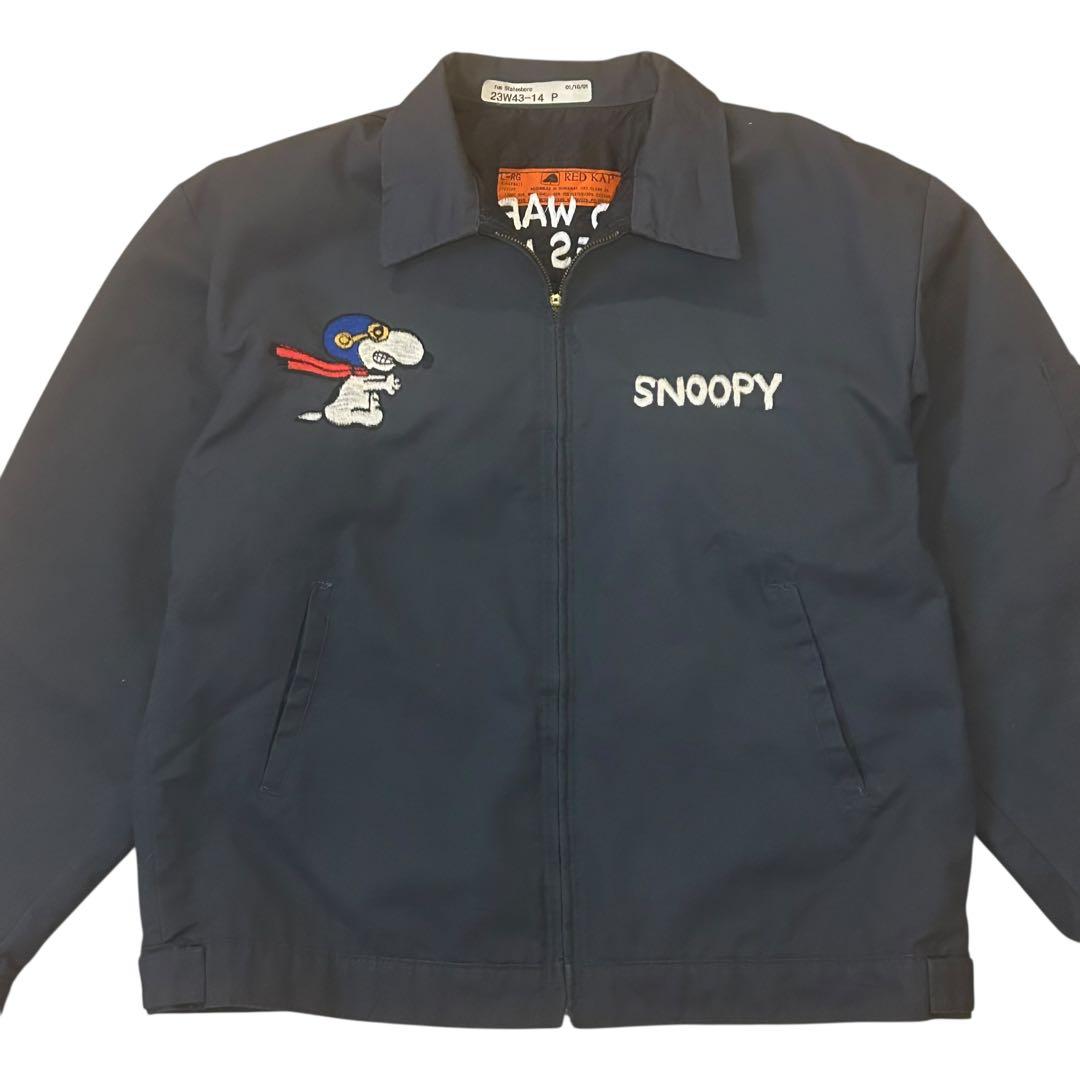 スーベニアジャケット スヌーピー ブルゾン ベトジャン 刺繍 ミリタリー