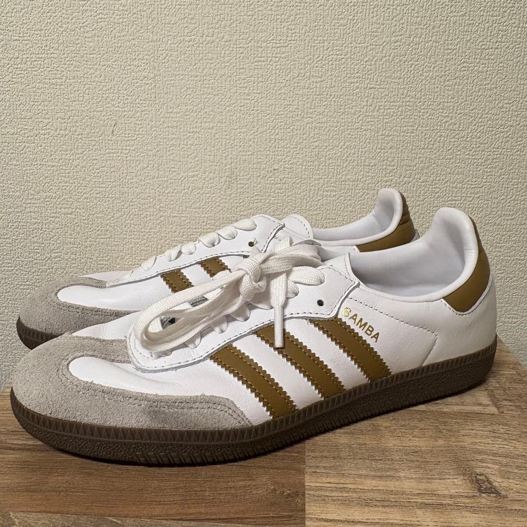 アディダスオリジナルス　スニーカー SAMBA OG ホワイト