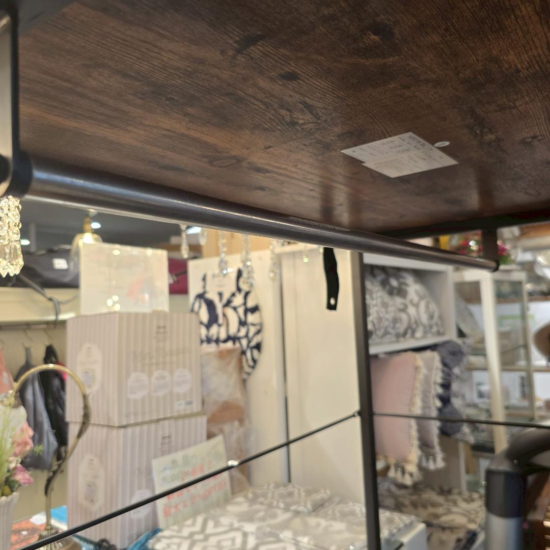 i+【美品】 NITORI ニトリ ハンガーラック ステイン1880