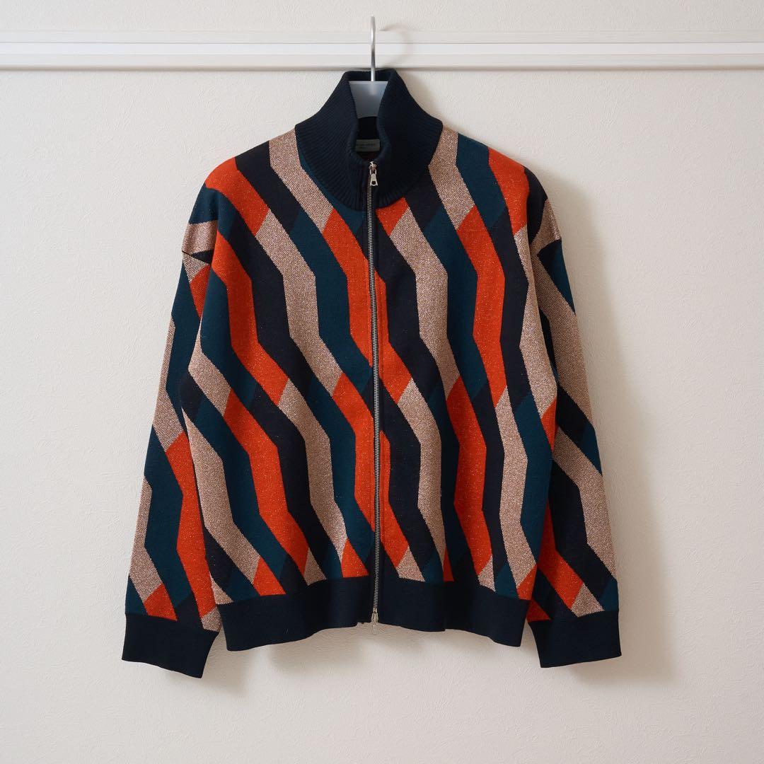DRIES VAN NOTEN ジップアップ ニットカーディガン サイズM
