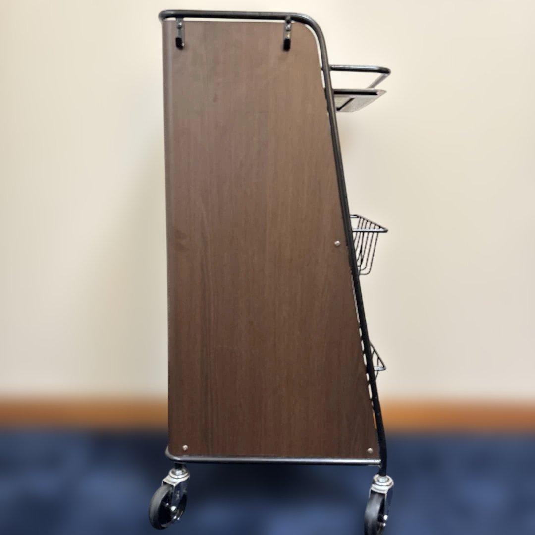 タカラベルモント　YUME ユメ　ワゴン　ラック　収納カート 2段 ブラック