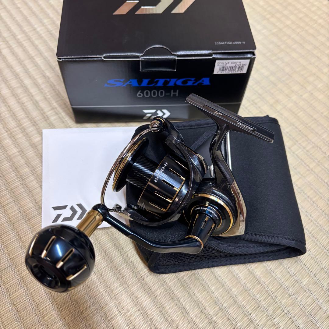 DAIWA SALTIGA 6000-H スピニングリール