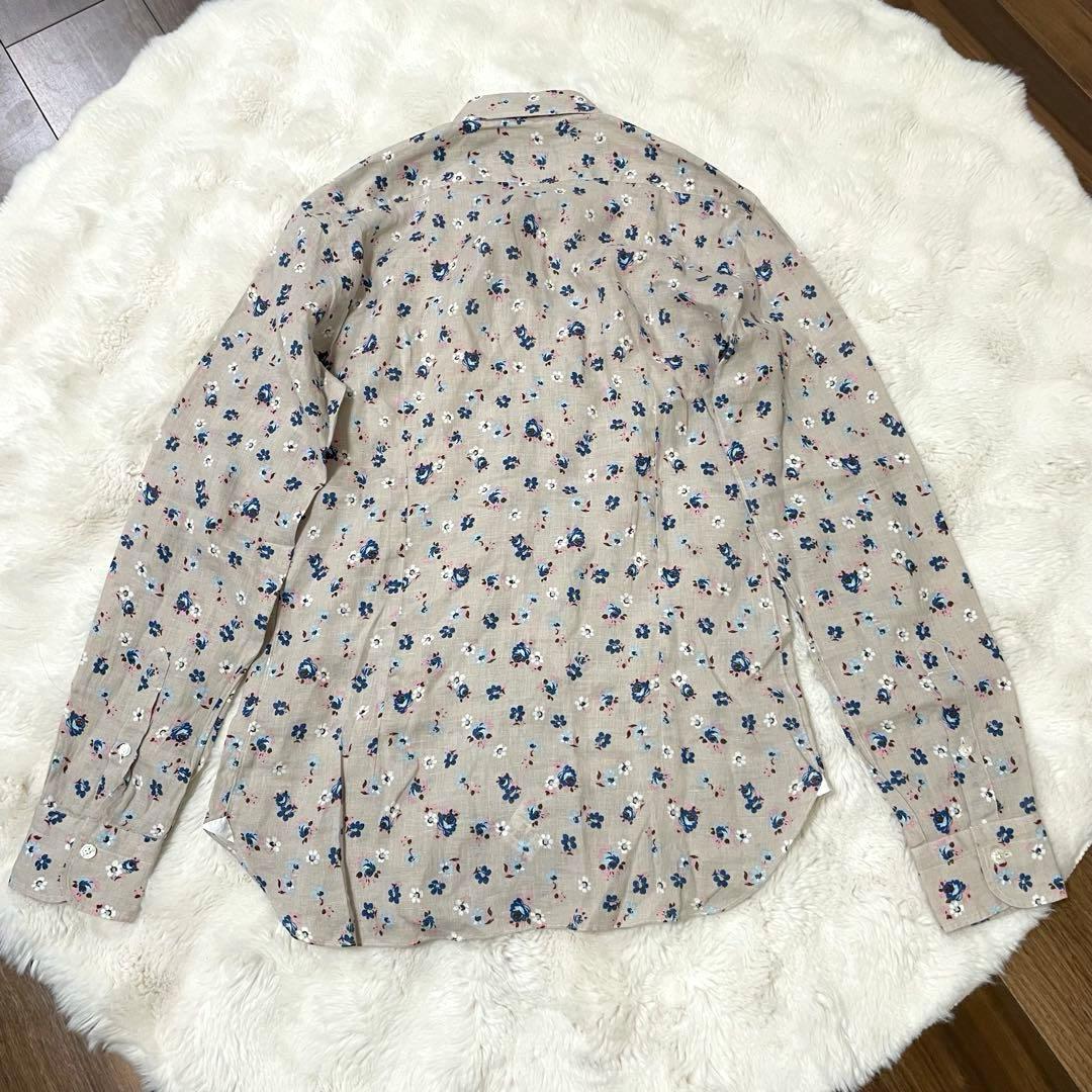 【新品】BARBA dandy life バルバ デニムシャツ セミワイドカラー