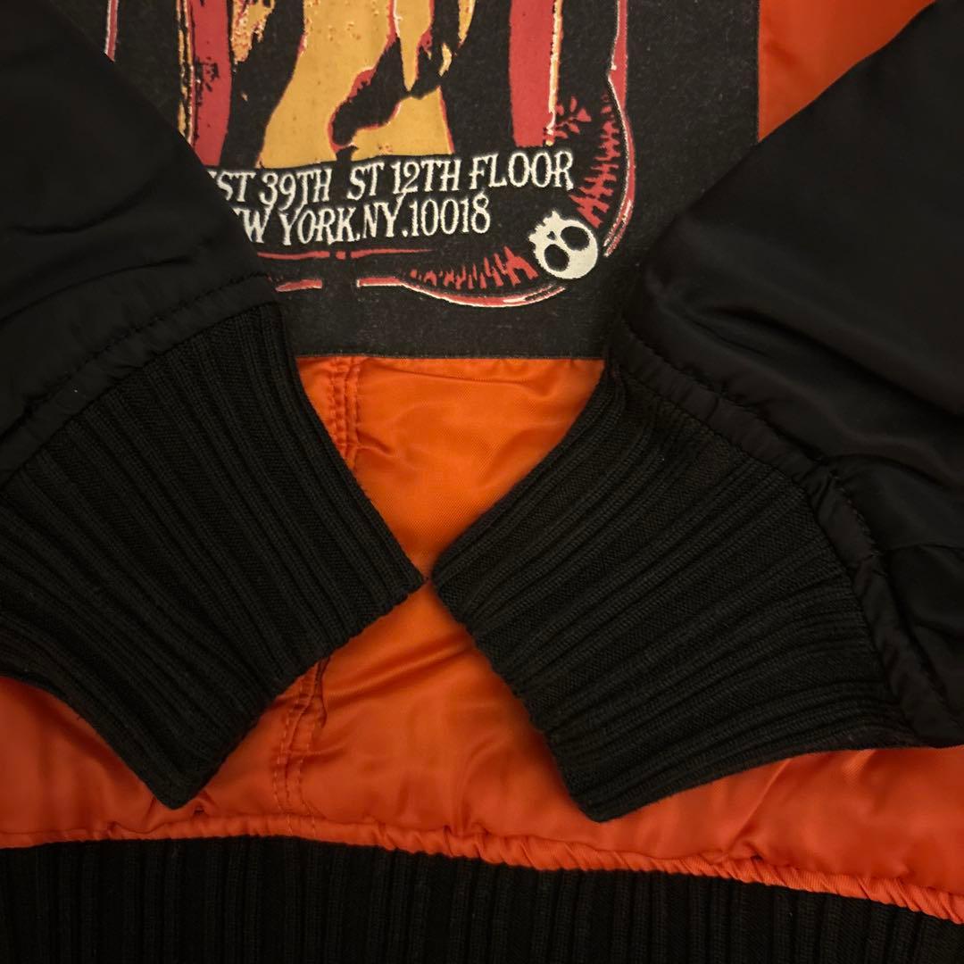 レア AVIREX N2B 短丈　フライトジャケット Y2K MA1 ボンバー