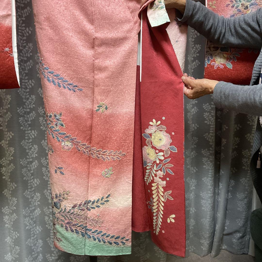 c【20%OFF！】振袖・辻が花 正絹　フルセット