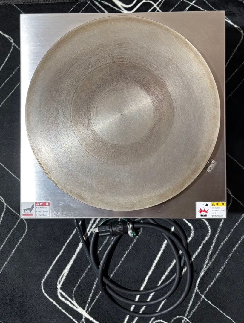 【2022年製美品】ニチワ 電気クレープ焼き器100V CM-410【業務用】